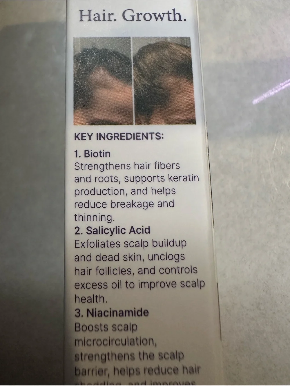 N/A boxes hair
